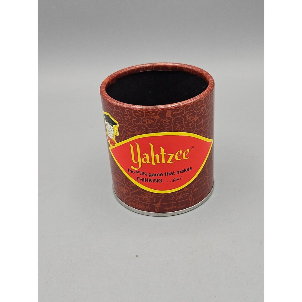 2012 Original Yahtzee Dice Game E.S. Lowe Co Shaker Replacement Part Hasbro